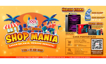 888 Shop Mania Spend & Win