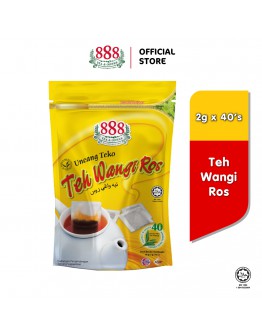 888 Teh Wangi Ros Pot Bag - 2g x 40's