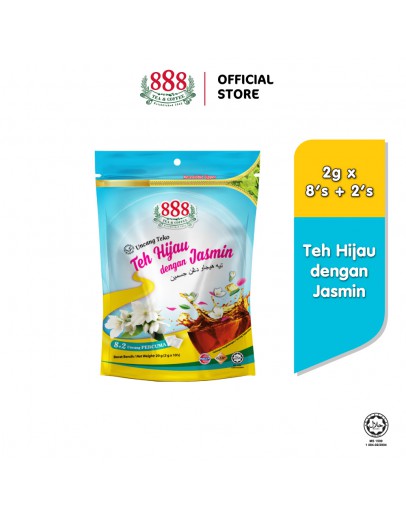 888 Green Tea with Jasmine Pot Bag